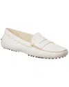 Tod's Leather Loafer In White