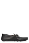 Tod's City Gommino Driving Shoes In Black