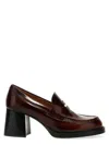 Tod's Leather Loafers In Brown