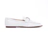 Tod's T Timeless Leather Loafer In White