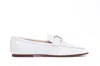 Tod's T Timeless Leather Loafer In White