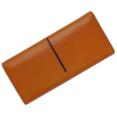 Pre-owned Tod's Leather Long Wallet (bi-fold) () In Multi