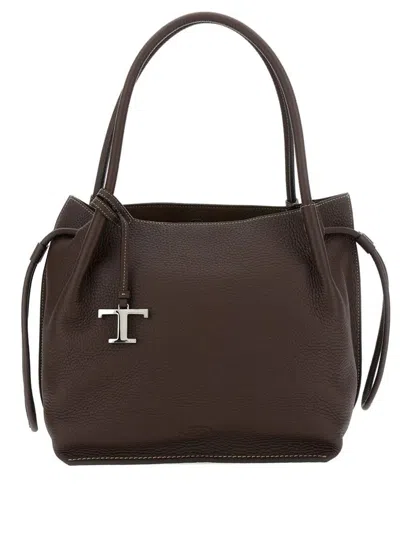 TOD'S TOD'S LEATHER MEDIUM BUCKET BAGS