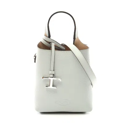Tod's Leather Micro Handbag Blue