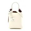 Tod's Leather Micro Handbag White In White