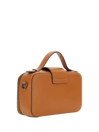 Tod's Leather Mini Camera Bag In Brown