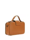 Tod's Leather Mini Camera Bag In Brown