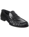 Tod's Gathered-effect Penny Slot Loafers