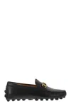 Tod's Leather Kate Gommino Driving Shoes In Black