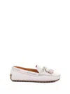 Tod's Leather Moccasin With Tassels