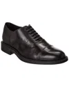 Tod's Leather Oxford In Black