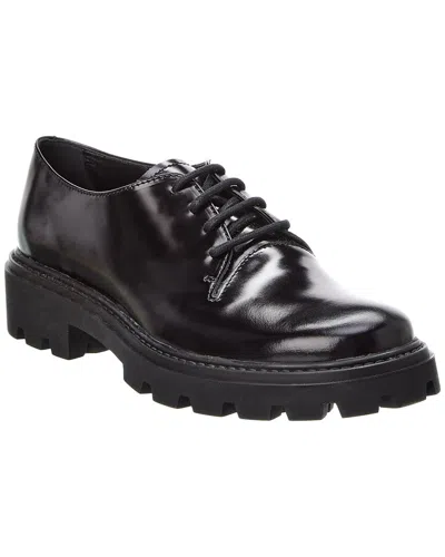 Tod's Leather Oxford In Black