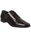 Tod's Leather Oxford In Black