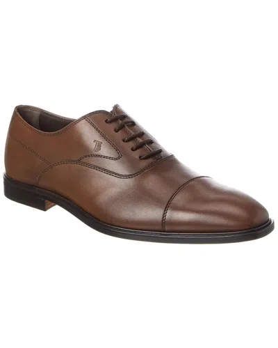 TOD'S TOD'S LEATHER OXFORD
