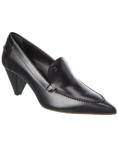 Tod's Leather Pump In Black