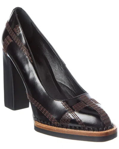 Tod's Leather Pump In Black