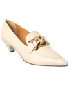 Tod's Leather Pump In White