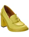 Tod's Leather Pump In Yellow