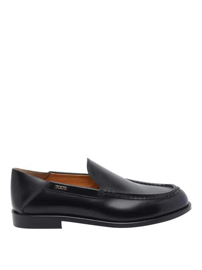 Tod's Leather Sabot In Black