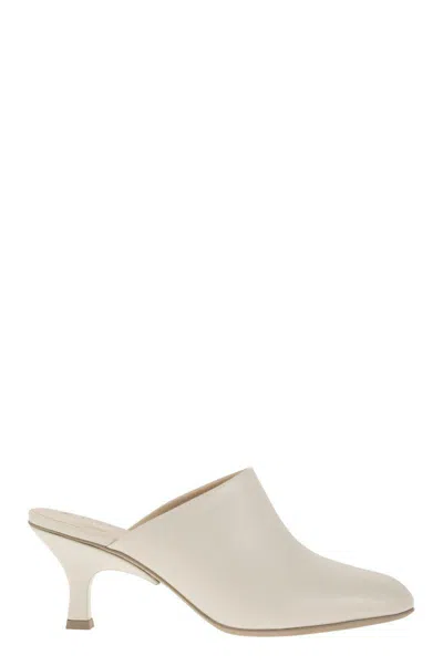 TOD'S TOD'S LEATHER SABOT
