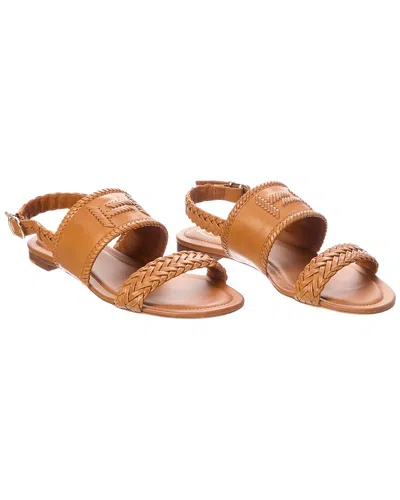 Pre-owned Tod's Leather Sandal (authentic Pre-loved)