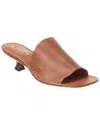 Tod's Leather Sandal In Brown