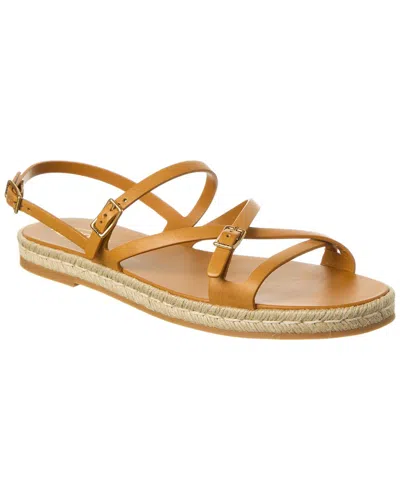 Tod's Leather Sandal In Brown