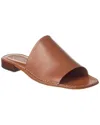 Tod's Leather Sandal In Brown