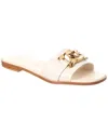 Tod's Kate Chain-link Sandals In White
