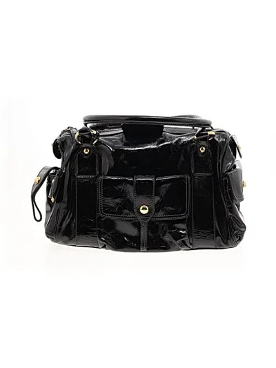 Pre-owned Tod's Leather Shoulder Bag In Black