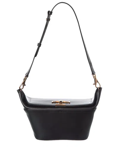Tod's Leather Shoulder Bag In Black