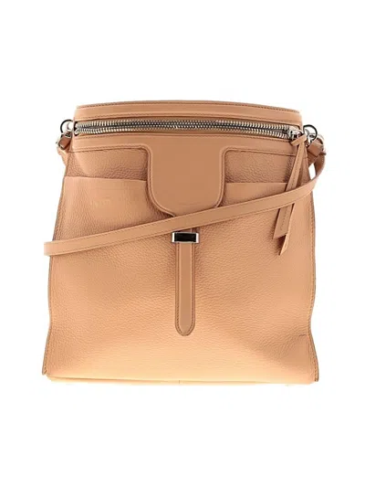 Pre-owned Tod's Leather Shoulder Bag In Brown
