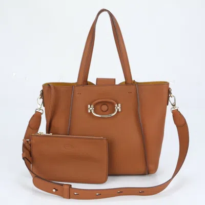 Pre-owned Tod's Leather Shoulder Bag ()