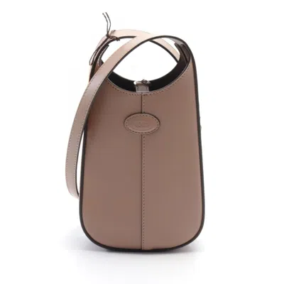 Pre-owned Tod's Leather Shoulder Bag () In Brown