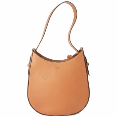 Pre-owned Tod's Leather Shoulder Bag () In Brown