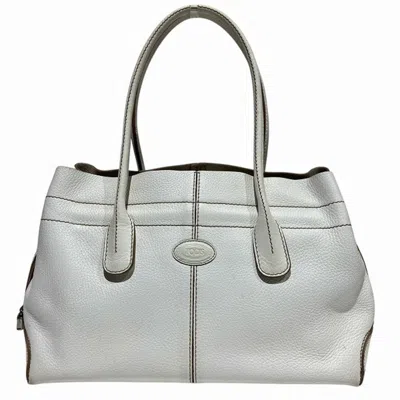 Pre-owned Tod's Leather Shoulder Bag Tote Bag ()