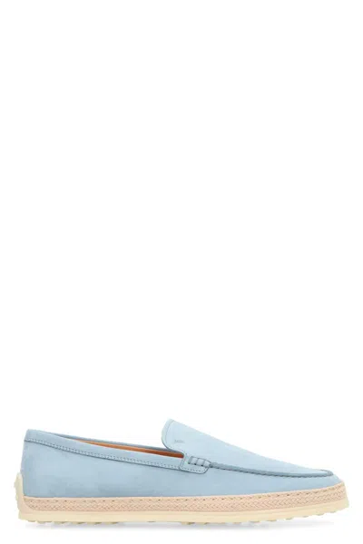 TOD'S TOD'S LEATHER SLIPPER LOAFERS