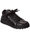 Tod's Leather Sneaker In Black