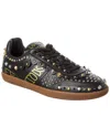 Tod's Leather Sneaker In Black