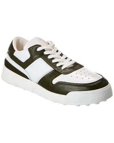 Tod's Leather Sneaker In Green