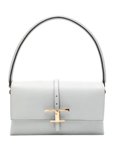 TOD'S TOD'S LEATHER T TIMELESS MINI FLAP BAGS