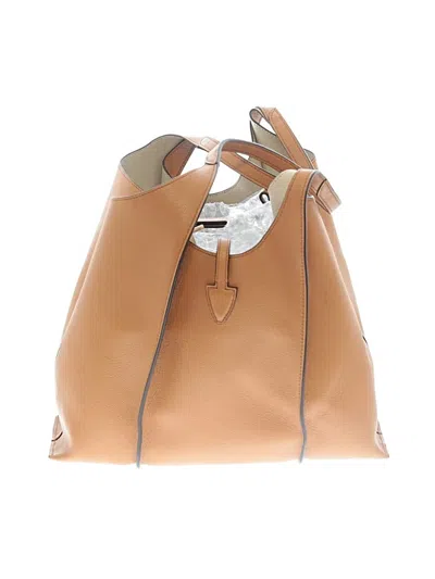 Pre-owned Tod's Leather Tote Bag In Brown