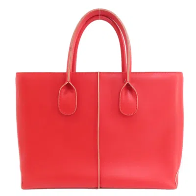 Pre-owned Tod's Leather Tote Bag () In Multi