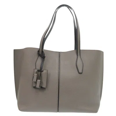 Pre-owned Tod's Leather Tote Bag () In Multi
