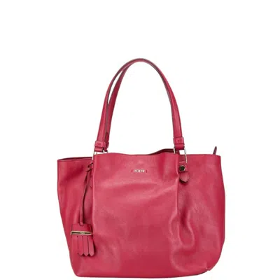 Pre-owned Tod's Leather Tote Bag () In Pink