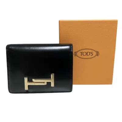 Pre-owned Tod's Leather Wallet (bi-fold) ()