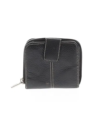 Pre-owned Tod's Leather Wallet In Black
