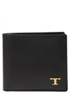 TOD'S TOD'S LEATHER WALLET WITH LOGO