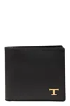 Tod's Men's Leather Wallet With Logo