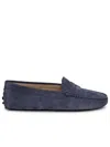 Tod's Women's City Gommino Suede Leather Loafers